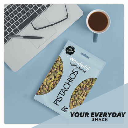 Lightly Salted Shelled Pistachios, 12 Ounce Resealable Bag - photo 4