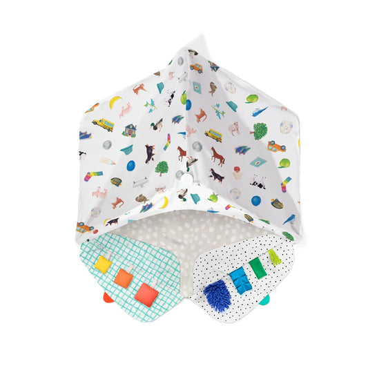 Play Space Cover (First Words), Limited Edition for Play Gym, Cozy Hideaway and Toddler Fort