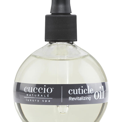 Naturale Milk & Honey Revitalizing Cuticle Oil, Lightweight Fast-Absorbing Hydrating Nail & Cuticle Conditioner, Cold-Pressed Oils + Vitamin E, 2.30 Fl Oz