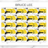 Bruce Lee 2026 (Sheet of 20) Legendary Chinese American Martial Artist, Actor, and Filmmaker First-Class Mail Forever Postage Stamps