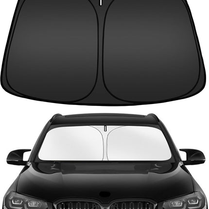 ARISMOTOR Windshield Sun Shade for BMW X3 2018-2025 2026, Custom Fit Foldable Front Window Sunshade Sun Visor Protector, Block UV Rays Keep Your Car Cooler