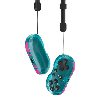 CRKD ATOM - Collectible Keychain Controller for Nintendo Switch, PC, Mac, Mobile and Smart TV (Glacier Blue)