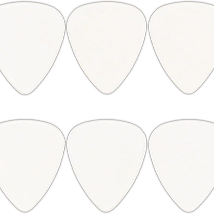 Celluloid Clear Guitar Or Bass Pick - 0.71 mm Medium Gauge - 351 Shape - 12 Pack
