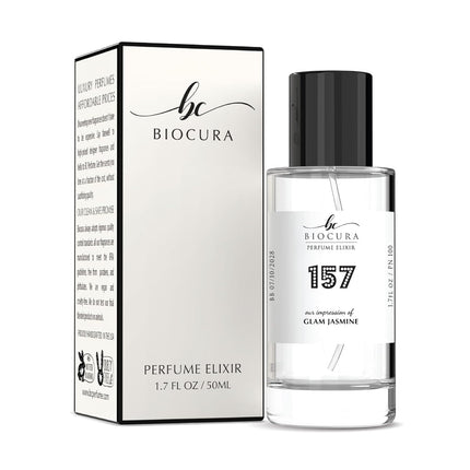 BC Perfume 157 Inspired by Michael Glam Jasmine For Women Replica Fragrance Dupes Eau de Parfum Spray Bottle 1.7 Fl Oz/50ml-X1
