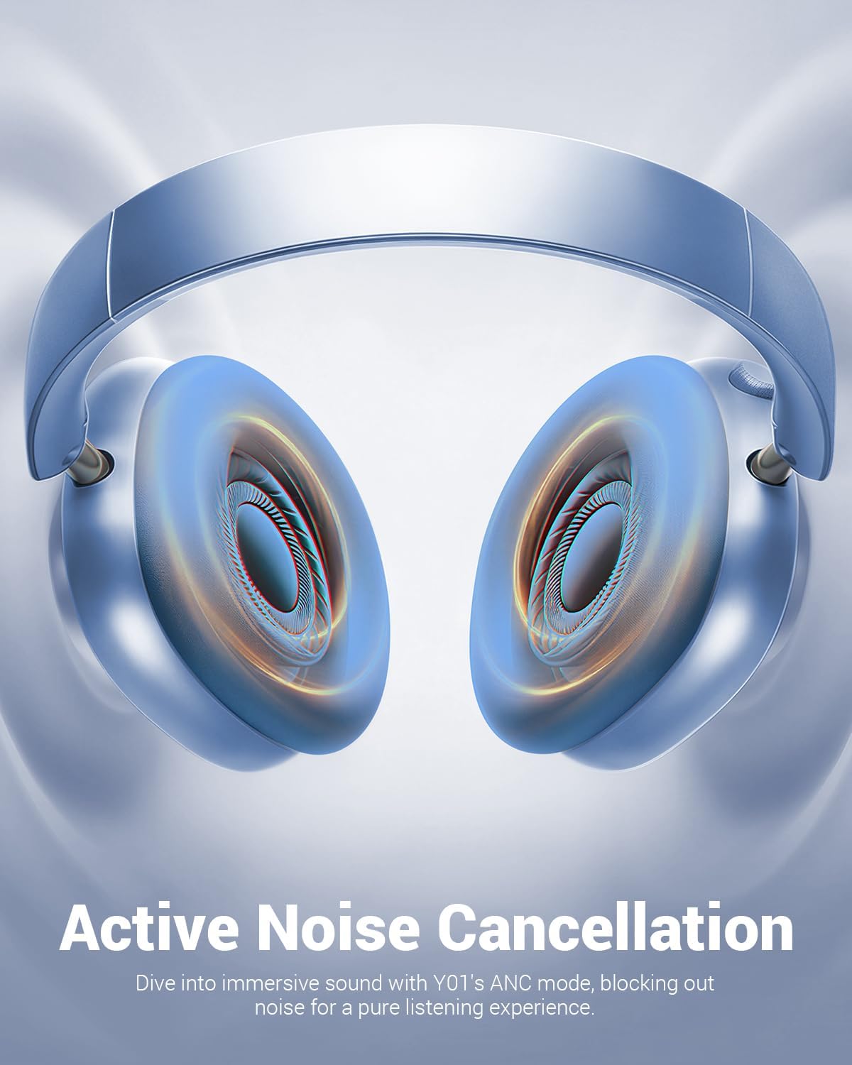 Wireless Noise Canceling Headphones Bluetooth 5.3 Over Ear - photo 3