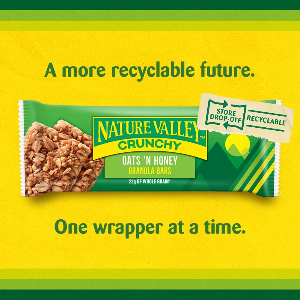 Crunchy Granola Bars, Oats 'n Honey, 12 Ct, 8.94 oz (6 Pouches) - photo 5