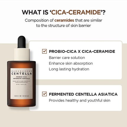 Madagascar Centella Probio-Cica Intensive Ampoule 1.69 fl oz bottle detail