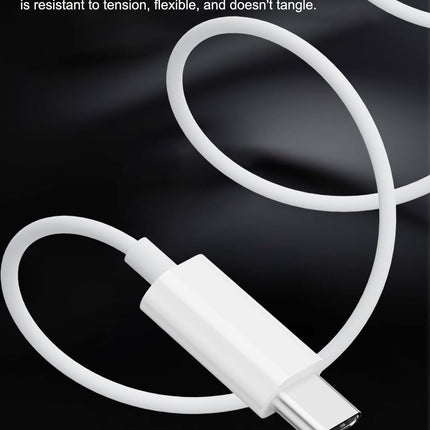 1Pack Wired Earphones with USB-C Connector for iPhone Headphones in-Ear Earbuds,Built-in Microphone and Volume Control Headsets Compatible with iPhone 15/16 Plus/Pro/Max/Pad Pro/Air/Mini & More