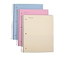 Five Star® 1-Subject Notebooks in Red, Black, and Navy, 3-Pack (08277)