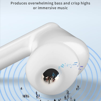 Wireless Earbuds, Bluetooth 5.4 Headphones with 50H Playback, Deep Bass Stereo Ear Buds Clear Calls with LED Power Display, IPX7 Waterproof, in-Ear Earphones with Mic for Phone/Android/iPad, Ash Gray