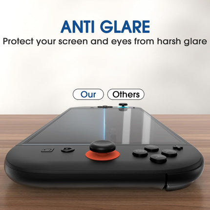 amFilm Auto-Alignment OneTouch for Nintendo Switch 2 Screen Protector [7.9"] 2025, Tempered Glass, 30 Seconds Installation, Bubble Free, Scratch Resistant, Touch Sensitive, Matte [2 Pack]