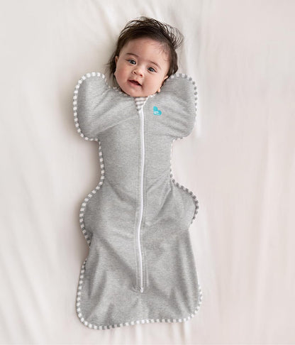 Gray Newborn Swaddle Sleep Sack, Small 8-13 lbs - photo 3
