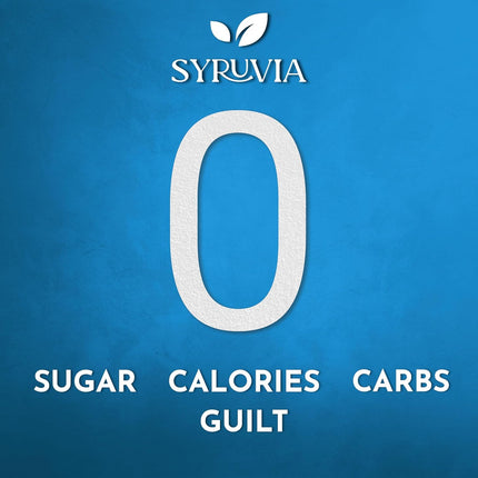 Syruvia Sugar Free Coffee Syrup, Coconut Flavored Syrup for Drinks, Lattes, and Desserts – 25.4 fl oz