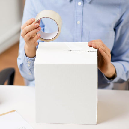 40-Pack-Small-Shipping-Boxes-8x8x4, Corrugated-Cardboard-Boxes-for-Packaging-Small-Business, White-Boxes-Mailers