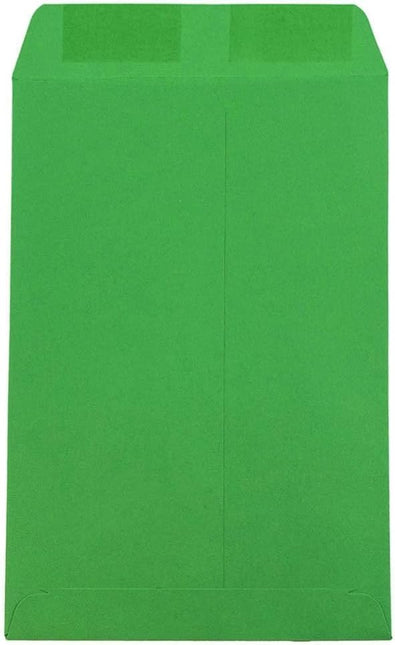 6 x 9 Open End Catalog Colored Envelopes - 100/Pack