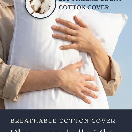 Bed Pillows Standard/Queen Size Set of 2