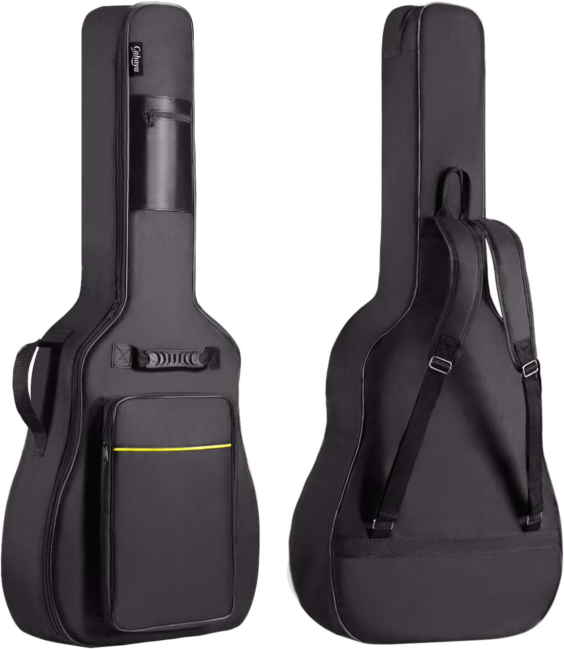 41 In Acoustic Guitar Gig Bag with 0.35 In Padding, Black