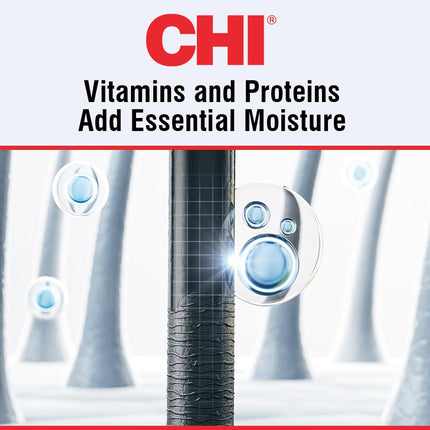 CHI 44 Iron Guard Thermal Protection Spray for Hair, Heat Damage Shield with Ceramic Minerals, Lightweight Styling Spray, Frizz Control & Shine Enhancer, 2 Fl Oz