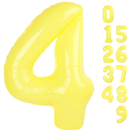 Number Balloons 5 Balloon Blue Birthday Decorations for Men Party, 40 Inch