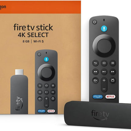 Amazon Fire TV Stick 4K Select (newest model), start streaming in 4K, AI-powered search, and free & live TV, find shows faster with Alexa+