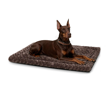Alfombrilla lavable para cama de perro tamaño grande, almohadilla esponjosa para jaula de mascotas 48x30 XXL