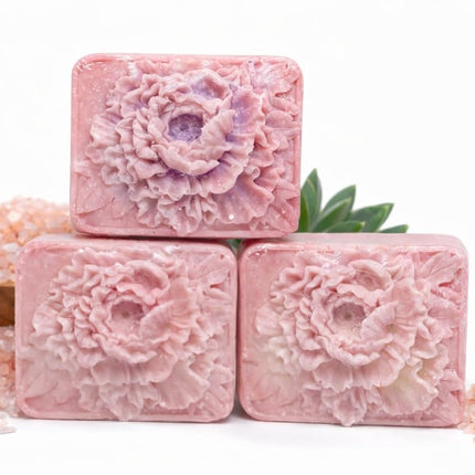 Pink Himalayan Salt Soap Bar – Handcrafted Cold Process Bath Soap