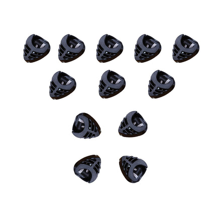 12Pack Guitar Pick Holder, Black