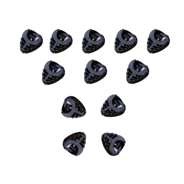 12Pack Guitar Pick Holder, Black