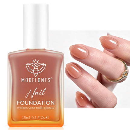 Nail Strengthener and Growth, Fall Rose Brown Nail Polish Care