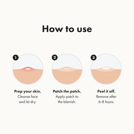 Mighty Patch Original patch from Hero Cosmetics – The #1 Hydrocolloid Acne Pimple Patch for Shrinking Zits and Whiteheads in 1 use; Nighttime Spot Stickers for Face and Skin (72 Count)