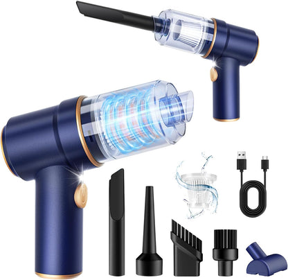 Handheld Car Vacuum Cleaner and Air Duster, 9000Pa 120W with LED Light