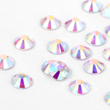 Novani Rhinestones 1440pcs SS20 Glass Rhinestones Crystal Flatback Gemstones for Crafts Nails Makeup Bags and Shoes Decoration（SS20, Crystal AB）