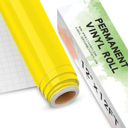 65 Pack Permanent Vinyl, Self Adhesive Vinyl Sheets for Cutting Machine, Permanent Outdoor Sheets for Party Decoration, Sticker, DIY Mug, Car Decal