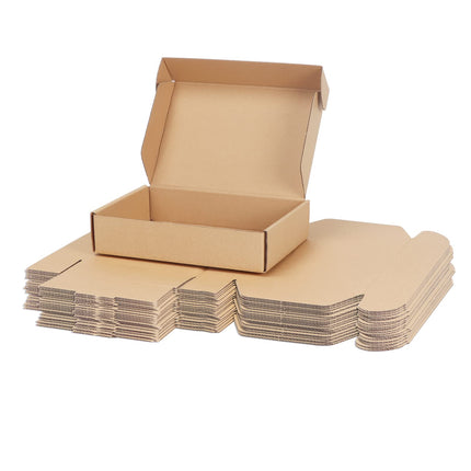 50 Pack 6x4x2 inch Small Shipping Boxes, White Mailing Boxes
