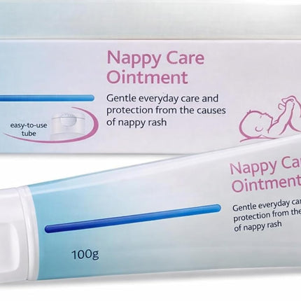 Nappy Rash Ointment 100g – Protects Gently Skin Damaged by Nappy (Diaper) Rash