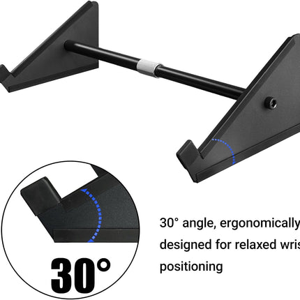 Desktop Stand Adjustable Length from 10.6" – 18.5" for Sampler/Synth/MIDI Controller/Drum Machine, Easy to adjust size and install for use. (big)