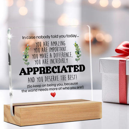 Inspirational Gift Ideas, Thank You Gifts for Women Men Friends