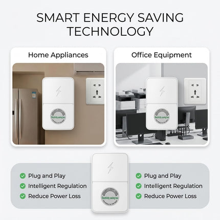 4 Pack Stopwatt SmartPlug Device, Stop Watt Device Plug-in for Home & Office US Plug 90V-250V 30KW