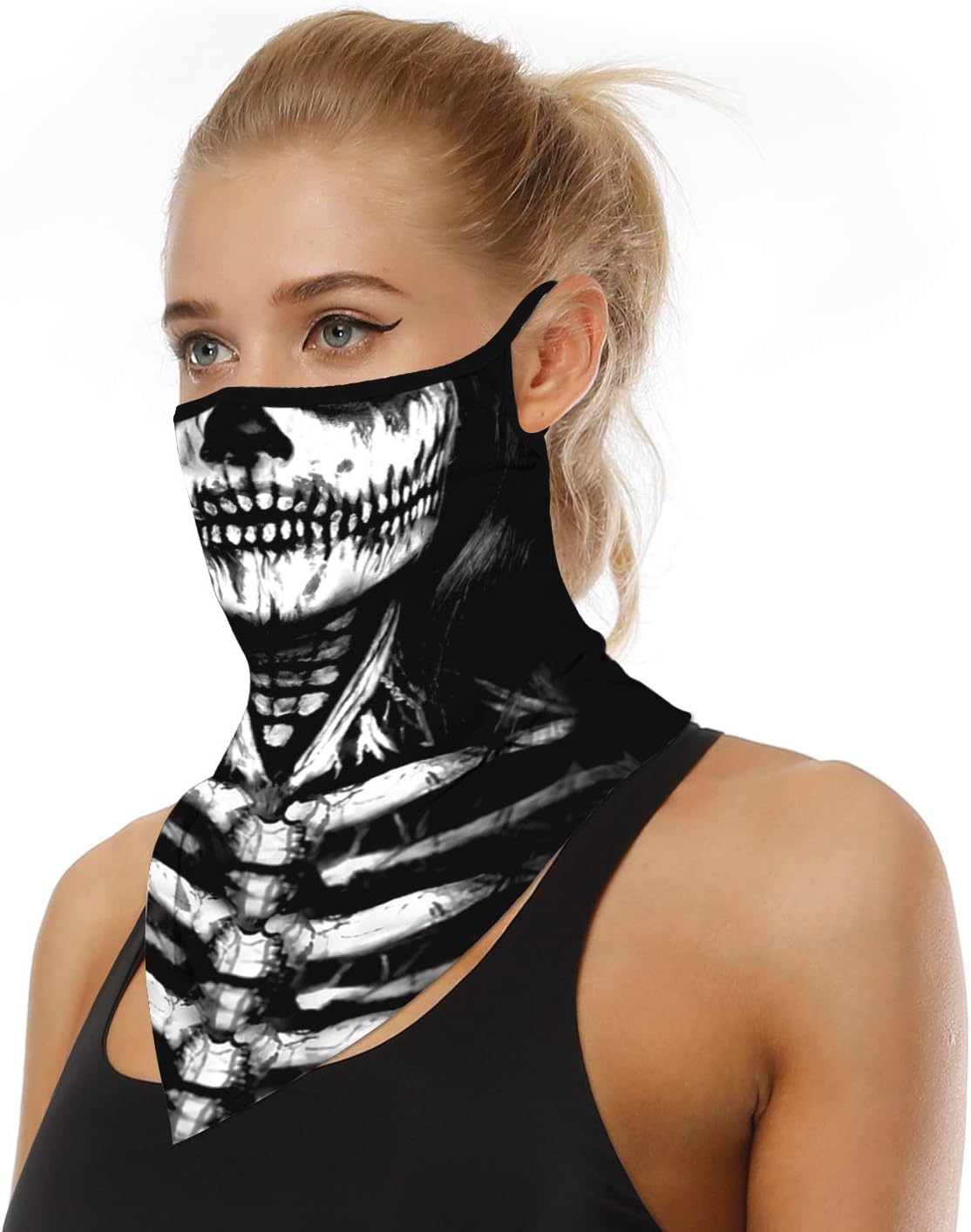 Neck Gaiter Face Mask Covering Bandanas for Men Women Summer UV Face Scarf Mask Cover Facemask Balaclava - photo 2