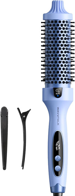 Thermal Brush, 1.5 inch Heated Round Brush for Blowout Look, Negative Ion Technology, Ceramic Tourmaline, 5 Temperature