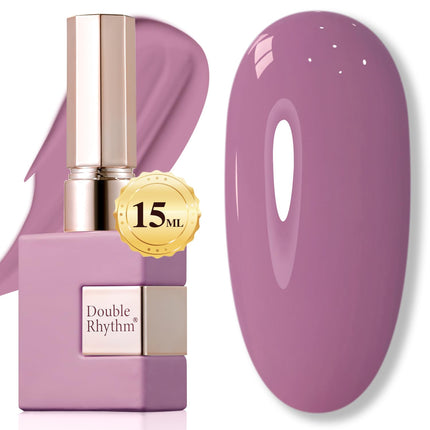 15ML Gel Nail Polish Pure Sheer Same Color Same Bottle Soak Off Gel Polish Art Manicure Salon DIY at Home for Women (Burgundy-A1129)