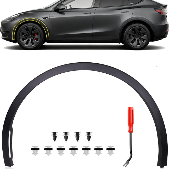Driver Side Front Fender Trim for Tesla Model Y 2020 2021 2022 2023 2024