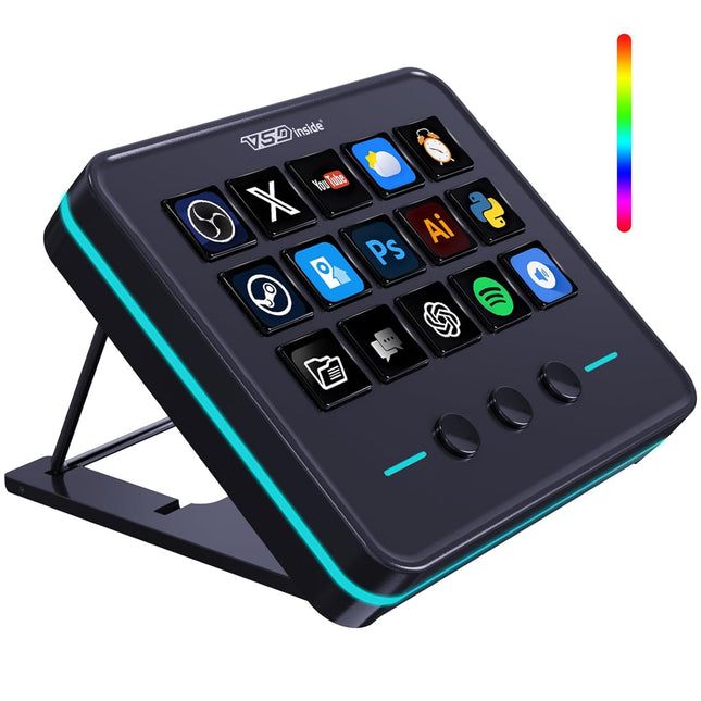 Macro Keypad, Stream Controller Deck Gaming Streaming Shortcut