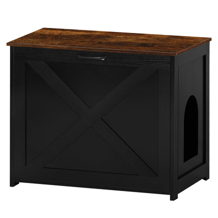 Cat Litter Box Enclosure, Hidden Litter Box Furniture, 23.6 Inches