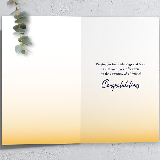 Christian Graduation Card, Religious Inspirational Greeting Card