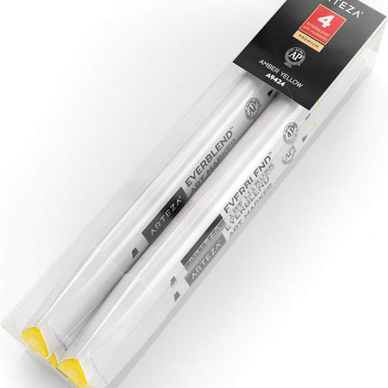 Arteza ARTZ-8831 Artists-Markers, Amber Yellow A9424 (Set of 4) 4
