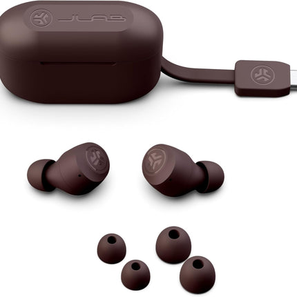 Tones True Wireless Earbuds, in Ear Bluetooth Headphones with Microphone, 35H Playtime, USB-C Charging Case, Dual Connect, Sound, IPX4, 4975 C