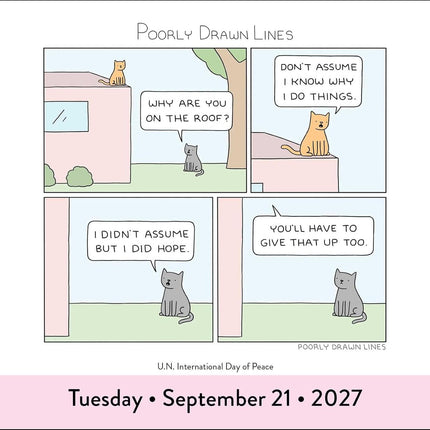 Poorly Drawn Lines 2027 Day-to-Day Calendar