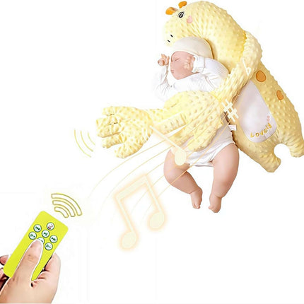 Electric Automatic Patting Device for Soothing & Comfort, Baby Soothers Toys Cute Animal Plush Stuffed Doll Portable Soothing Dolls for Home and Travel