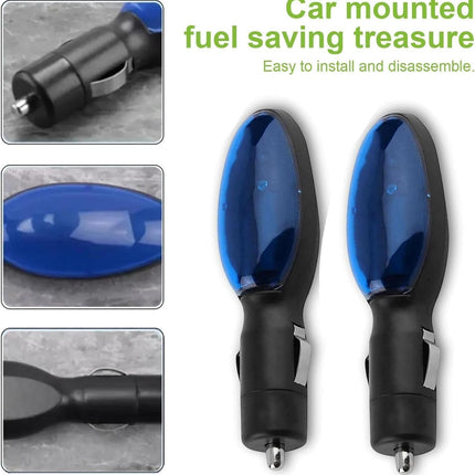 OJJ 2026 Upgrade Fuel Sync Gas Saver Device, Plug in Automotive Save More Instantly, Saver for Gasoline Lubricants Water Diesel, for Car & Truck Drive Farther (3Pcs)